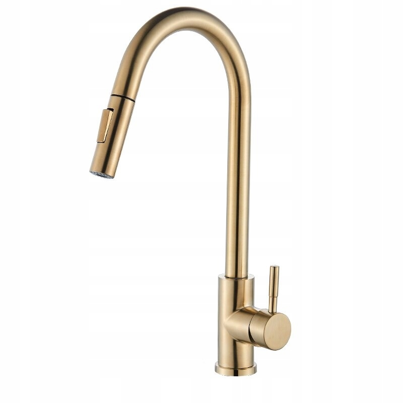 Kuchynská batéria - Washbasin faucet zlatého kuchynského kohútika