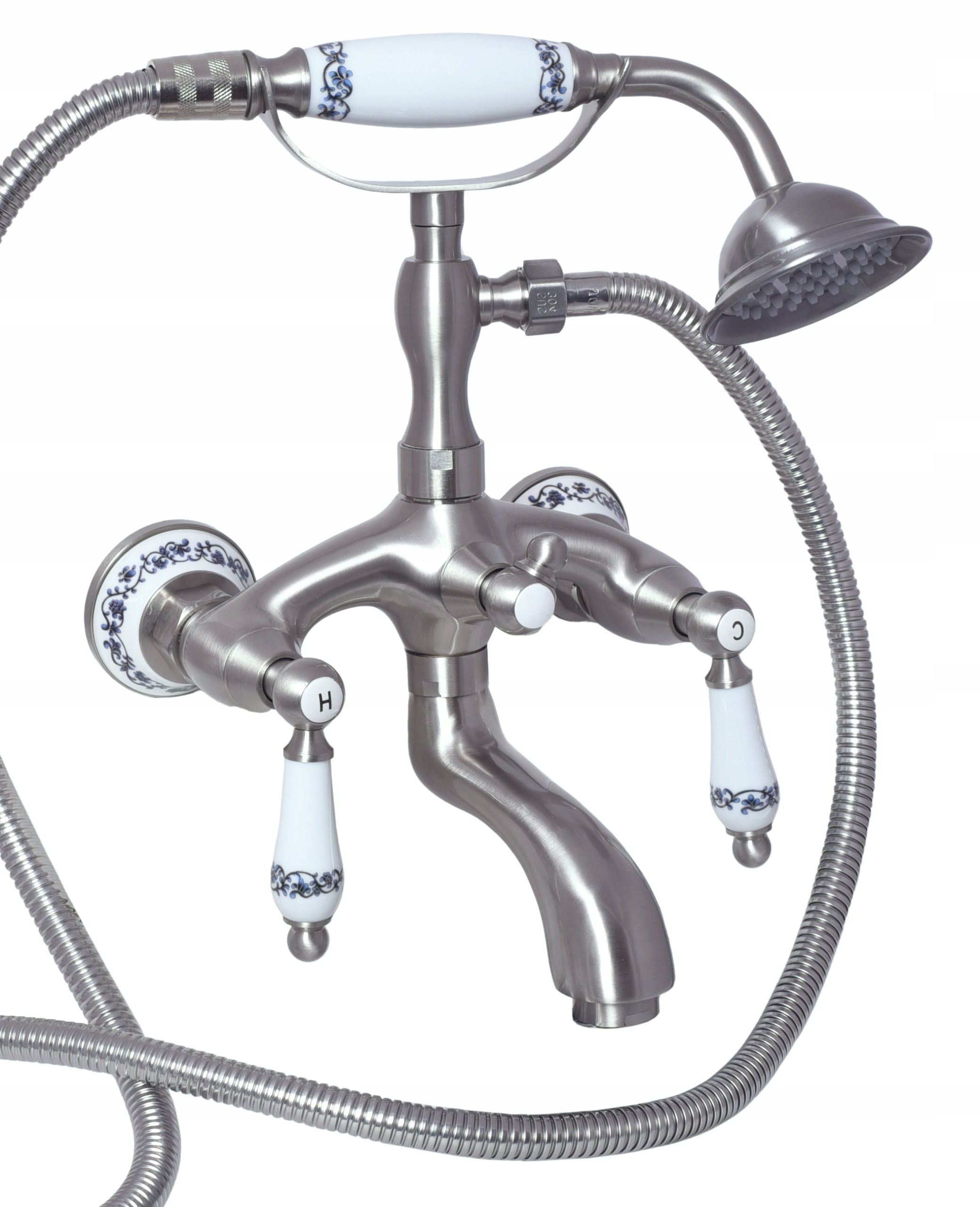Wannowe batéria retro retro inox kráľovská kvalita