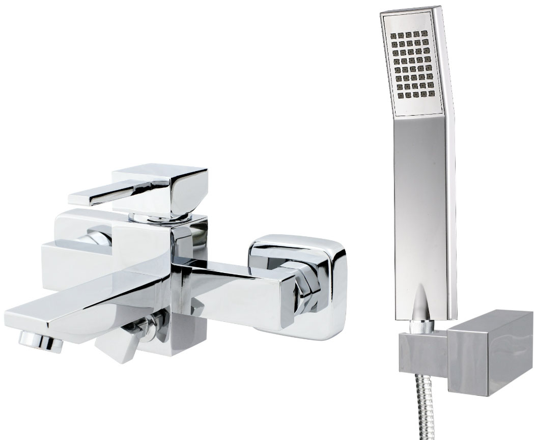 Batéria na stenu batériu Chrome Tap Hydroland Caro