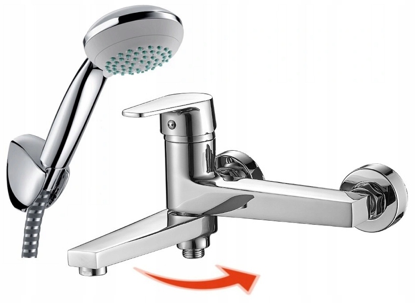 Pohyblivá vaňa v vaňach +hansgrohe sprej