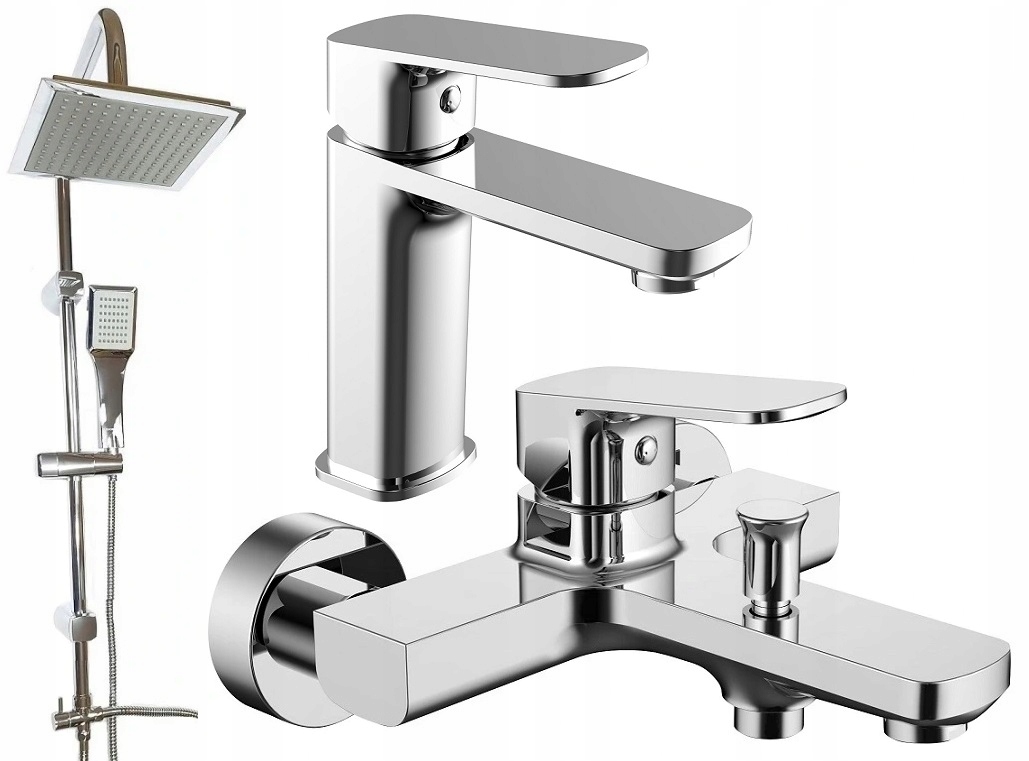 CVADRO BATHERIA CVADRO Washbasin + dažďová sprcha