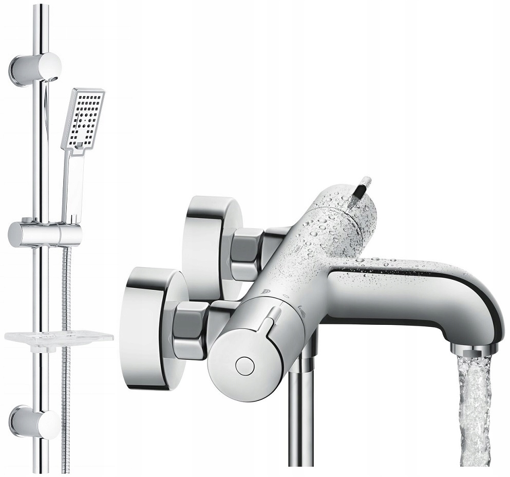Hansgrohe termostatická vaňa batéria + sprcha