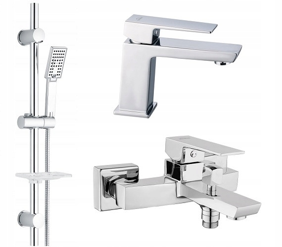 Vani batéria + Washbasin + 3 Zábavná kubická súprava
