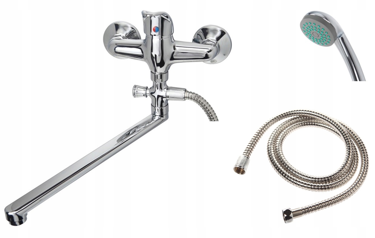 Wannowo Washbasin batéria so sprchovacou súpravou