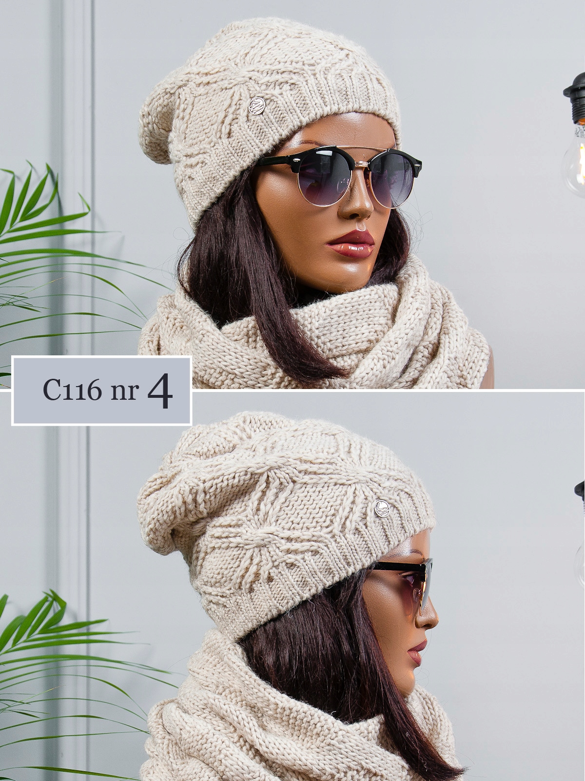 Beanie Hat Double Hat Dámskeho horúčav