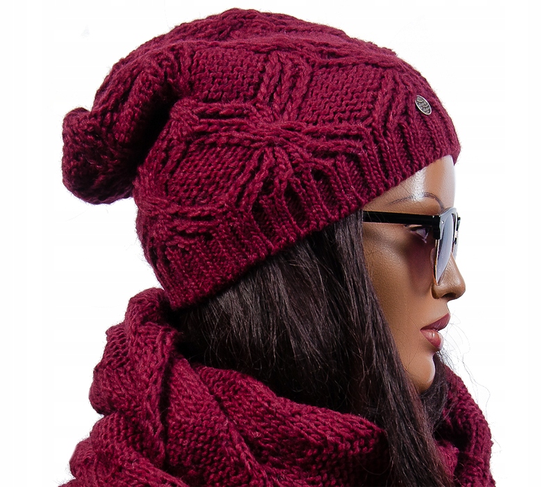 Beanie Fanabella zimná čiapka. Universal Black