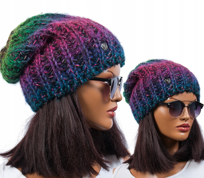 Beanie Hat Winter Hing Dámska čiapka Šmurfette horúčava