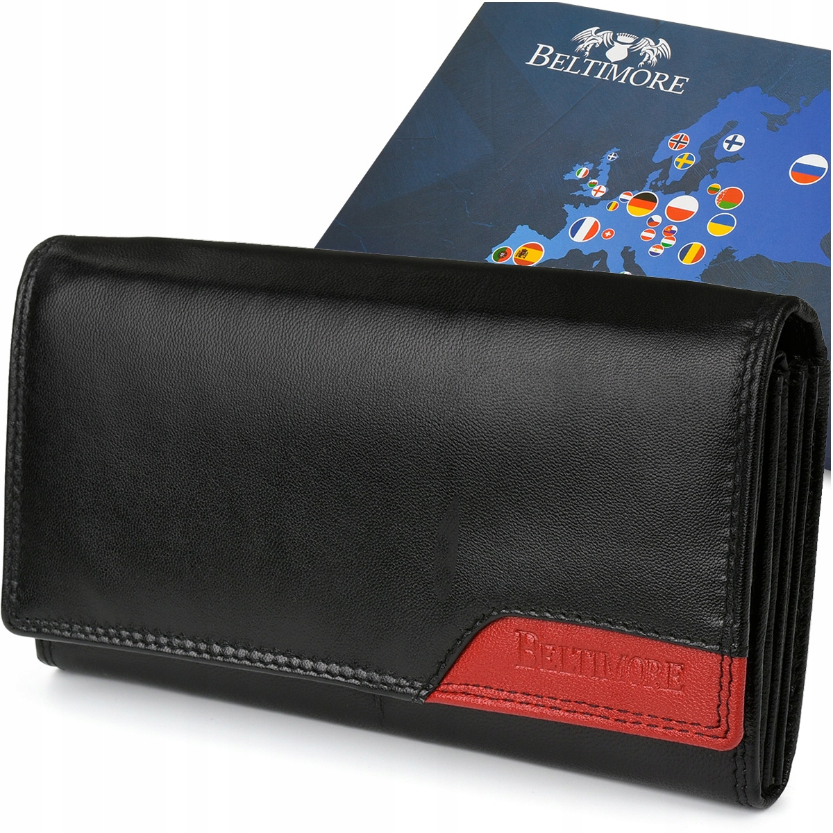 Peňaženka - Beltimore Peňaženka Prírodná koža čierna 043black - ženský produkt