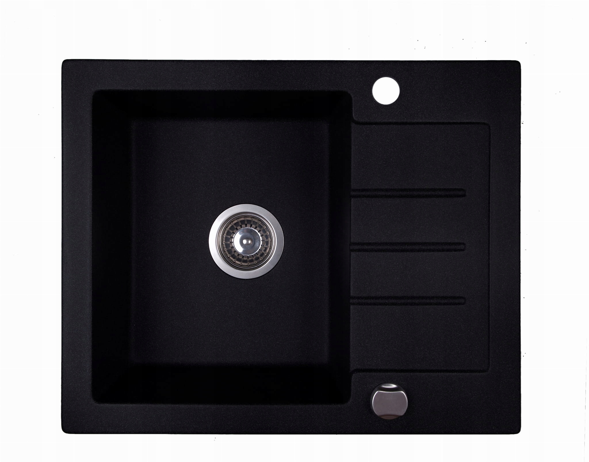 Kuchynská batéria - Berg Unit BRG1211A Black Metallic + SIPHON + ZADARMO