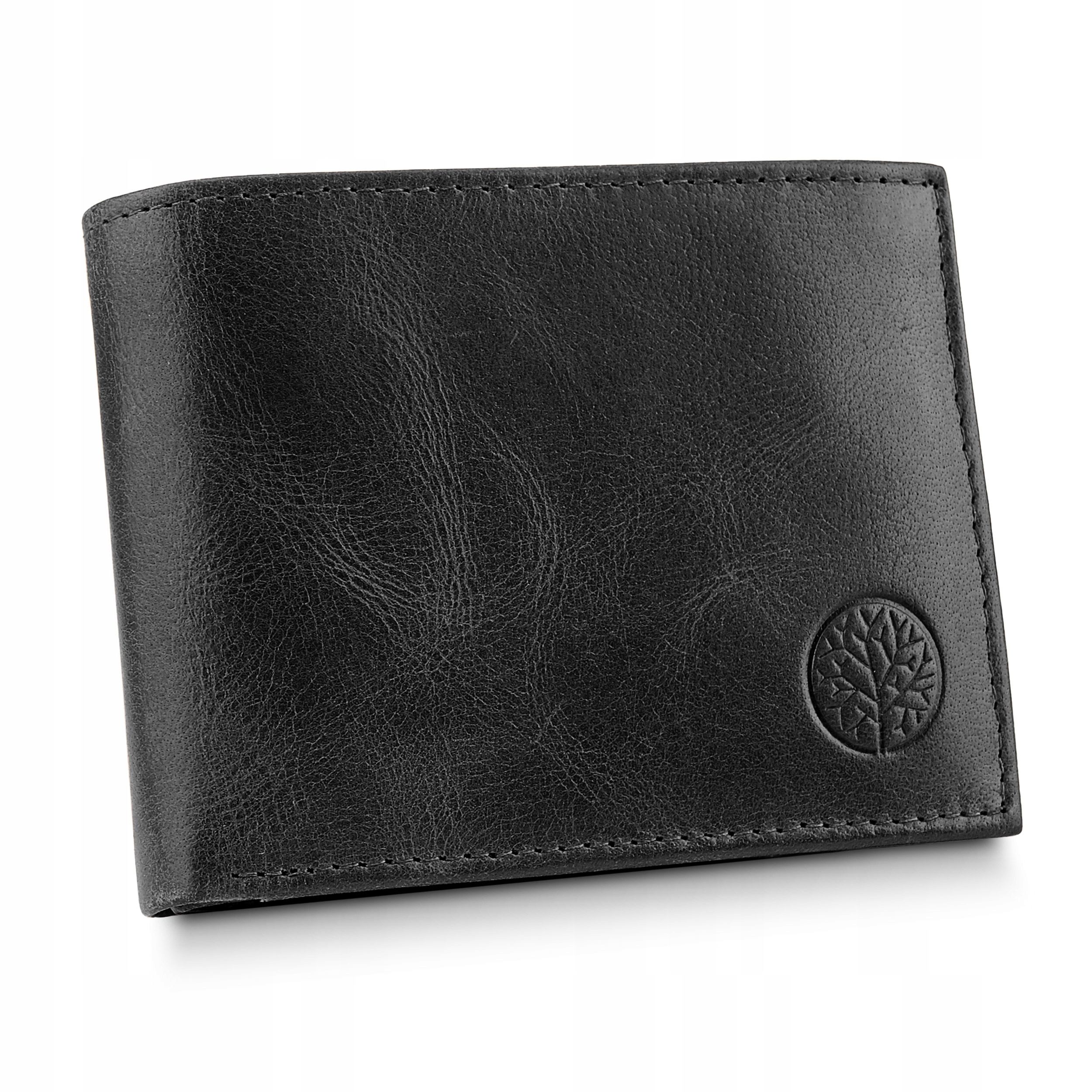 Peňaženka - Produkt Betlewski Wallet Prírodná koža Čierna koža BPM-GTN-60A-Men