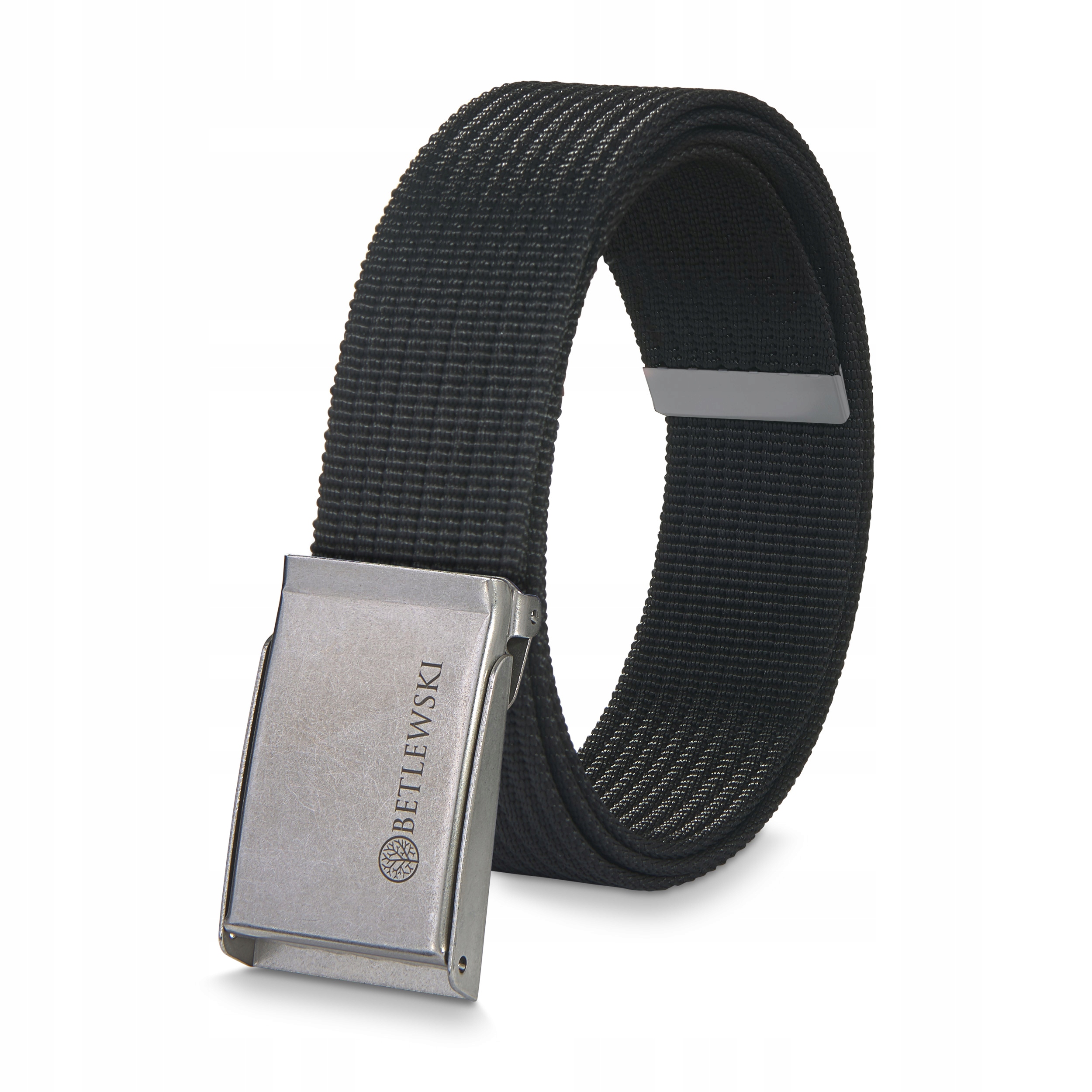 Opasok - Betlewski čierny, strieborný pás - Unisex Product