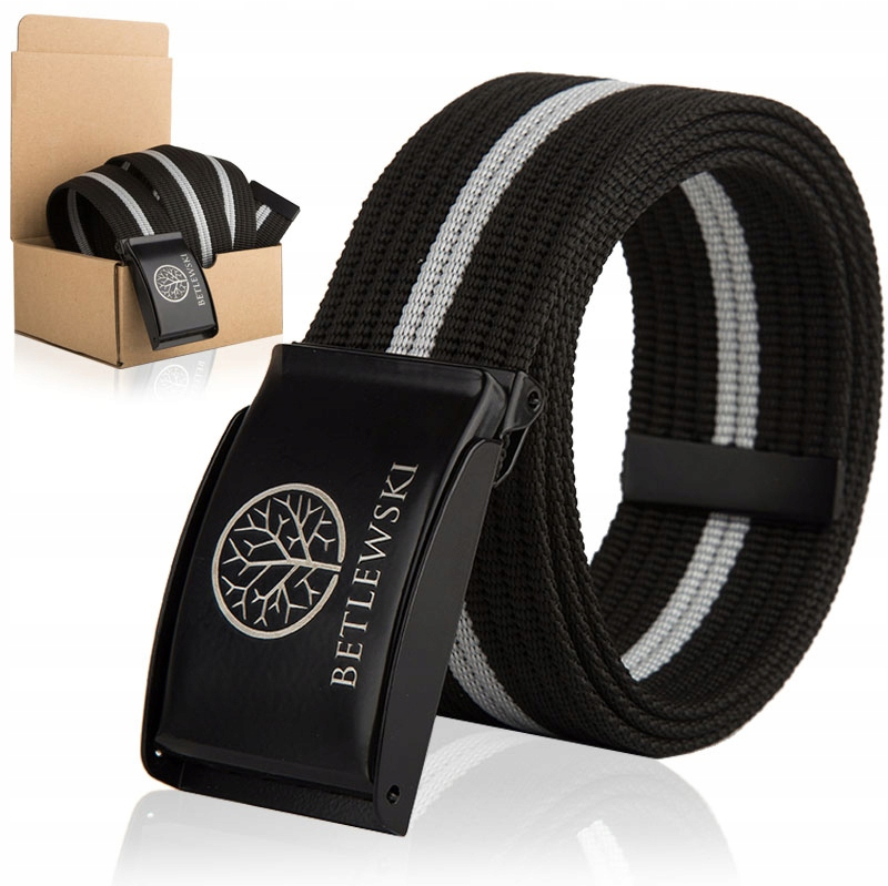 Opasok - Betlewski Black, Grey, Multi -Colored Belt - Unisex Product