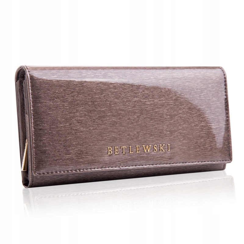 Peňaženka - Produkt Betlewski Natural Leather Grey Leather ZBPD-BS-106-Womens