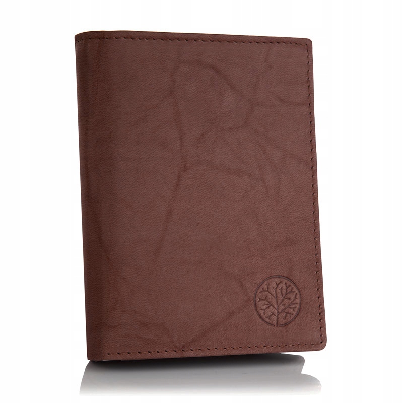 Peňaženka - Portfólio Betlewski Prírodná koža Brown Bpm-Gtan-62-Men's Product