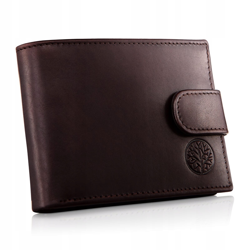Peňaženka - Portfólio Betlewski Prírodná koža Brown BPM-NVTC-60-Men's Product