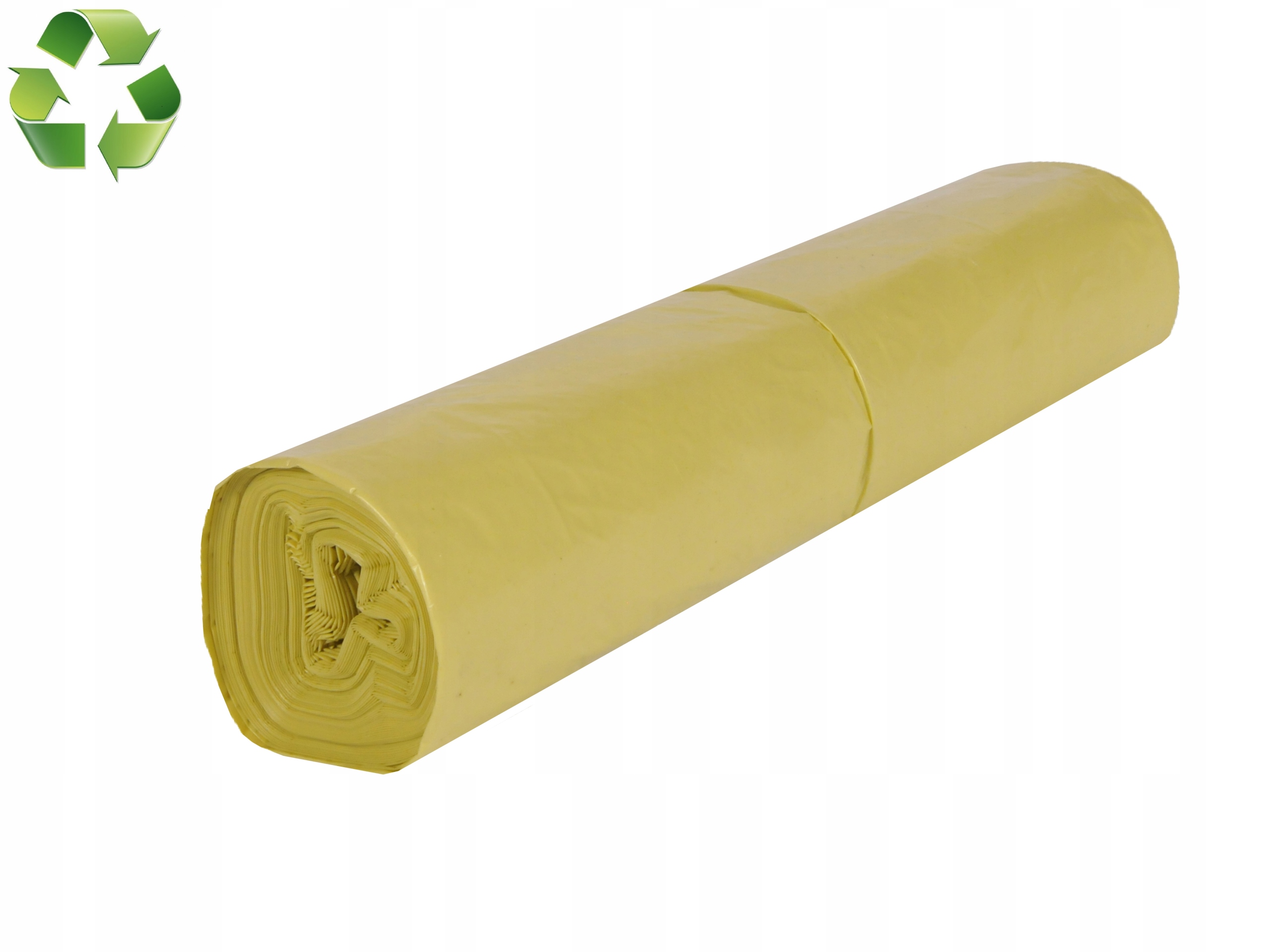 Bio odpadkové vrecká 240 l žlté 100 ks. Plastový