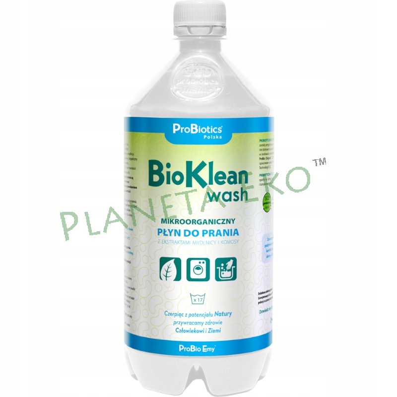 Prací gél - Bioklean Wash - 1L