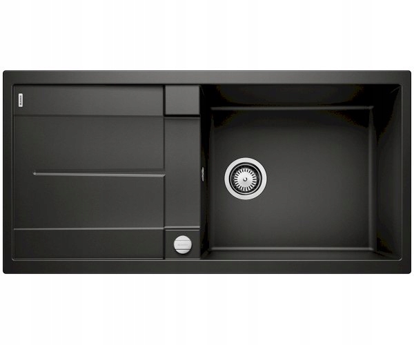 Kuchynská batéria - Blanco Metro XL 6 S Silgranit Black Revers