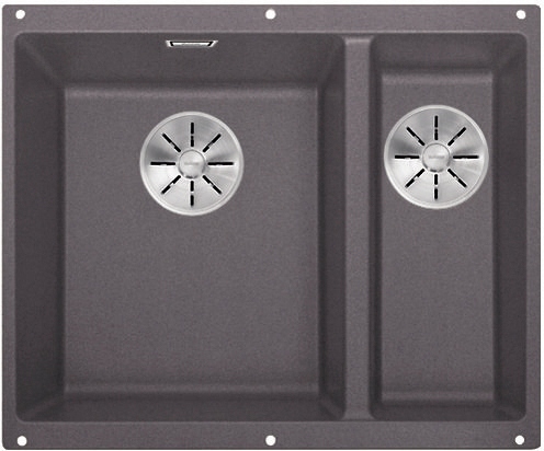 Kuchynská batéria - Blanco subline 340/160-u Silgranit Puradur Gray