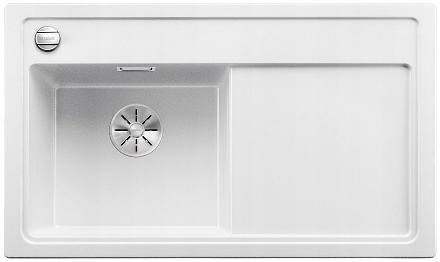Kuchynská batéria - Blanco Zenar 45 S Silgranit Puradur White Left Kom