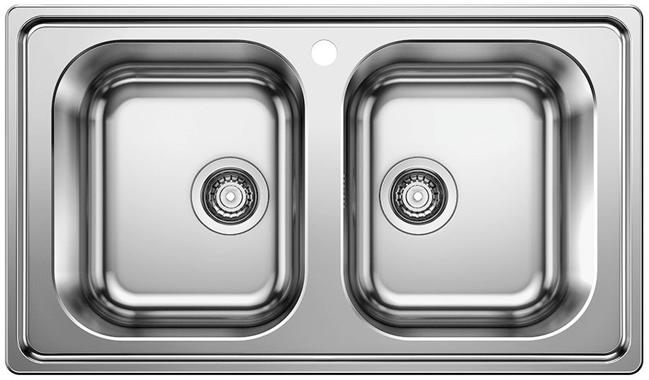 Kuchynská batéria - Blanco Dinas 8 umývadla Brushed Steel523377