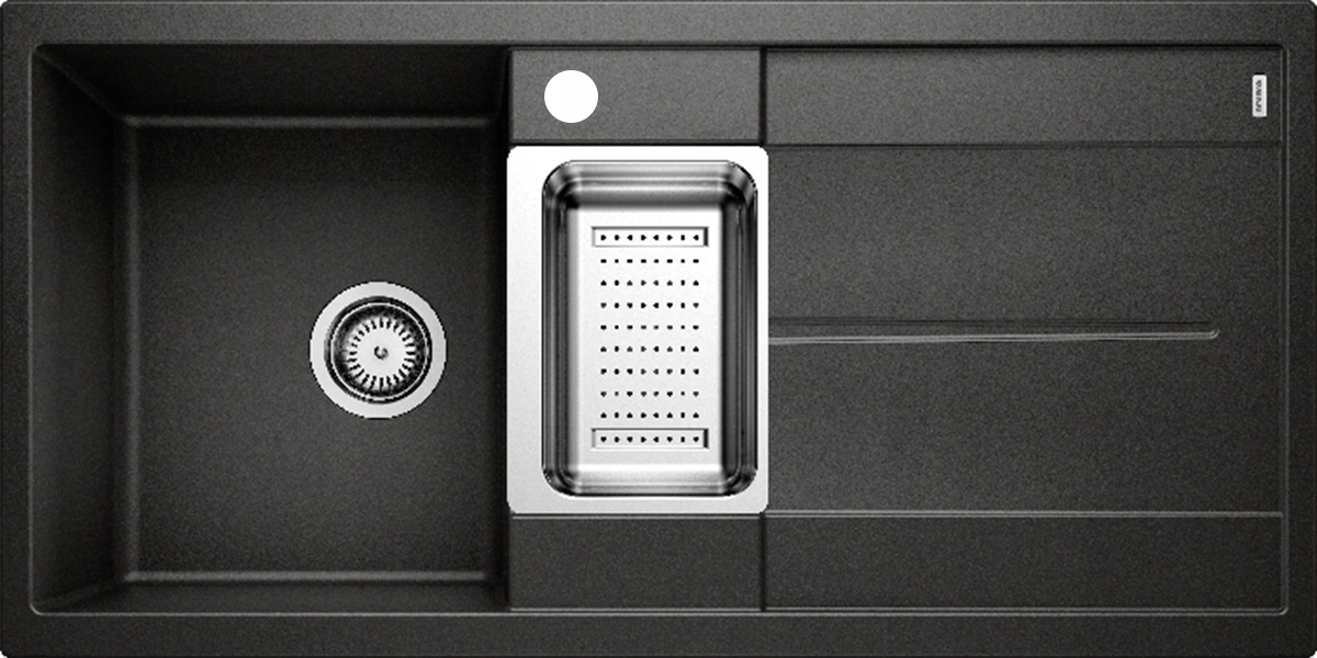 Kuchynská batéria - Blanco Metro Sink 6 S Black 525927