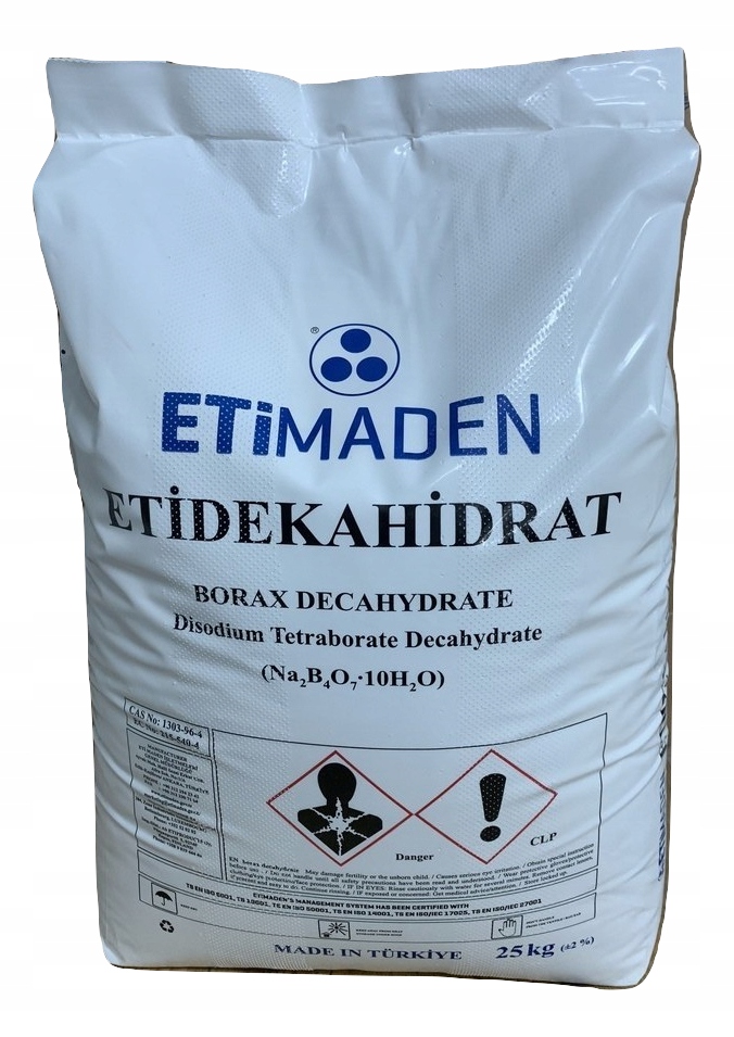 Prací prášok - BORAX 10H2O BORAKS 25 kg vrece 99,9% FV 23
