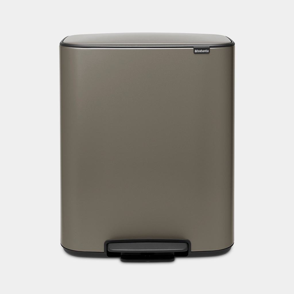 Brabantia basz bo bo pedal bin 2x30l platina