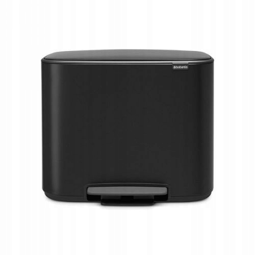 Brabantia basz bo bo pedal bin 36l čierny matný