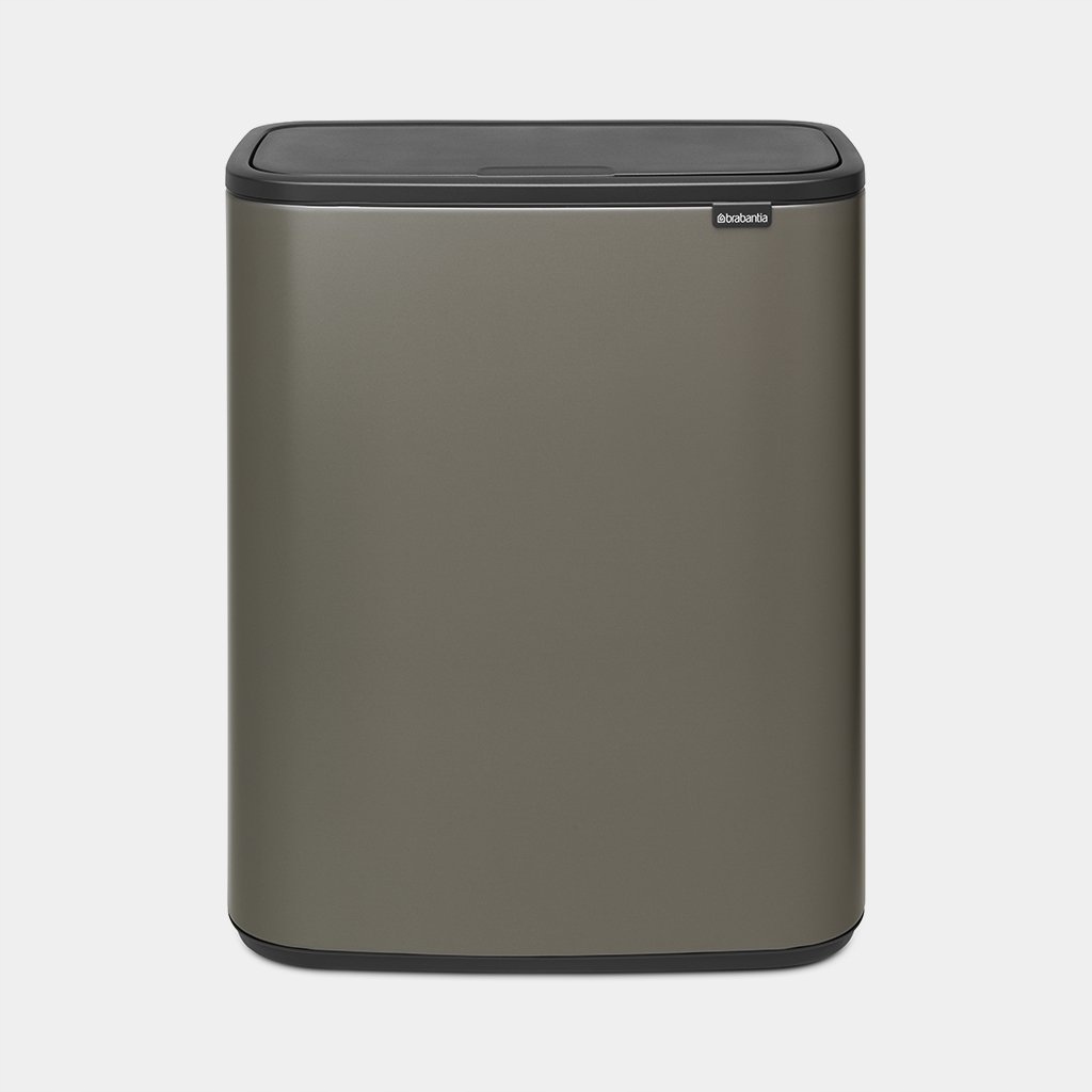 Brabantia Base Bo BO Touch Bin 2x30L Platinum