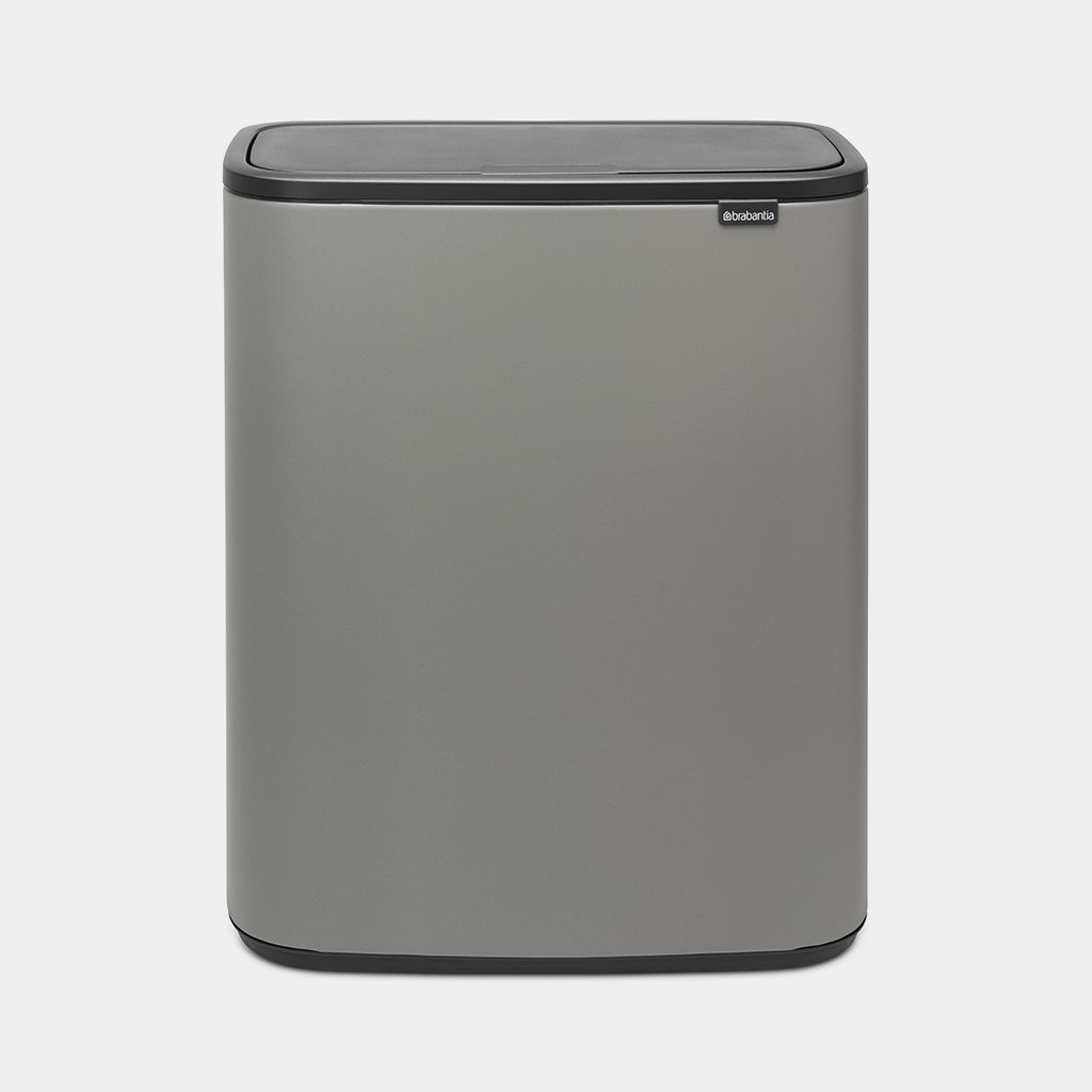 Kôš BRABANTIA BO TOUCH BIN 2x30L sivý poťah m.