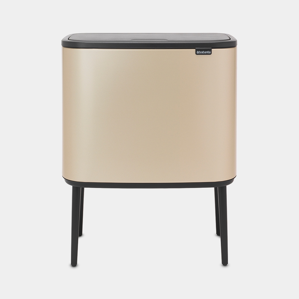 Brabantia Base Bo Bo Touch Bin 36L Champagne