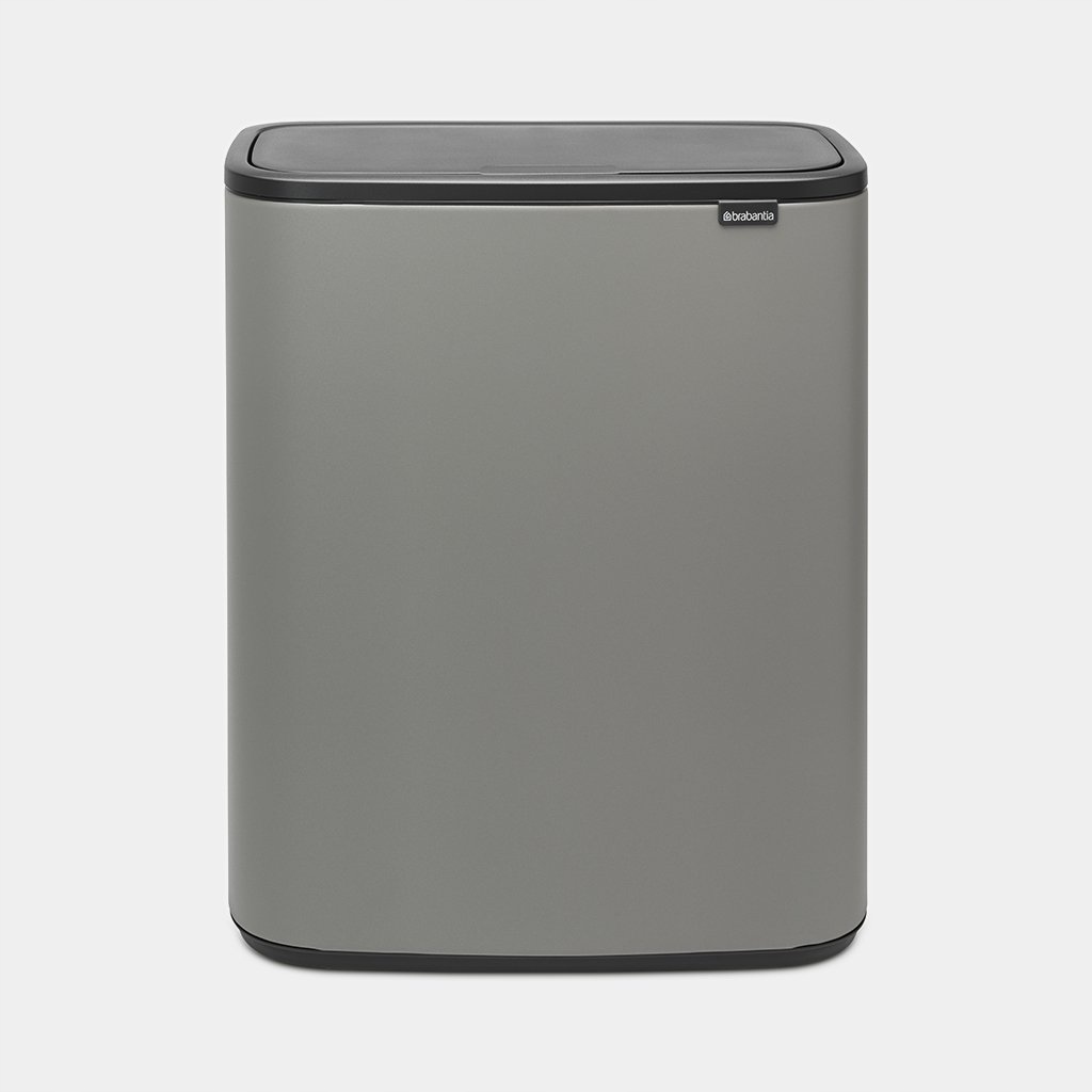 Brabantia Base Bo BO Touch Bin 60L Grey Coating Min.