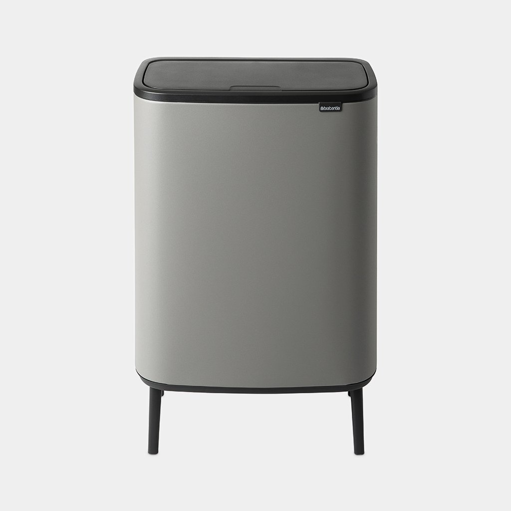 Brabantia basz bo bo dotyk bin hi 2x30l šedá náter
