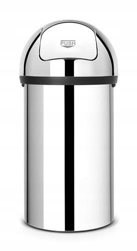 Brabantia Bas Push Bin 60L Leštená oceľ