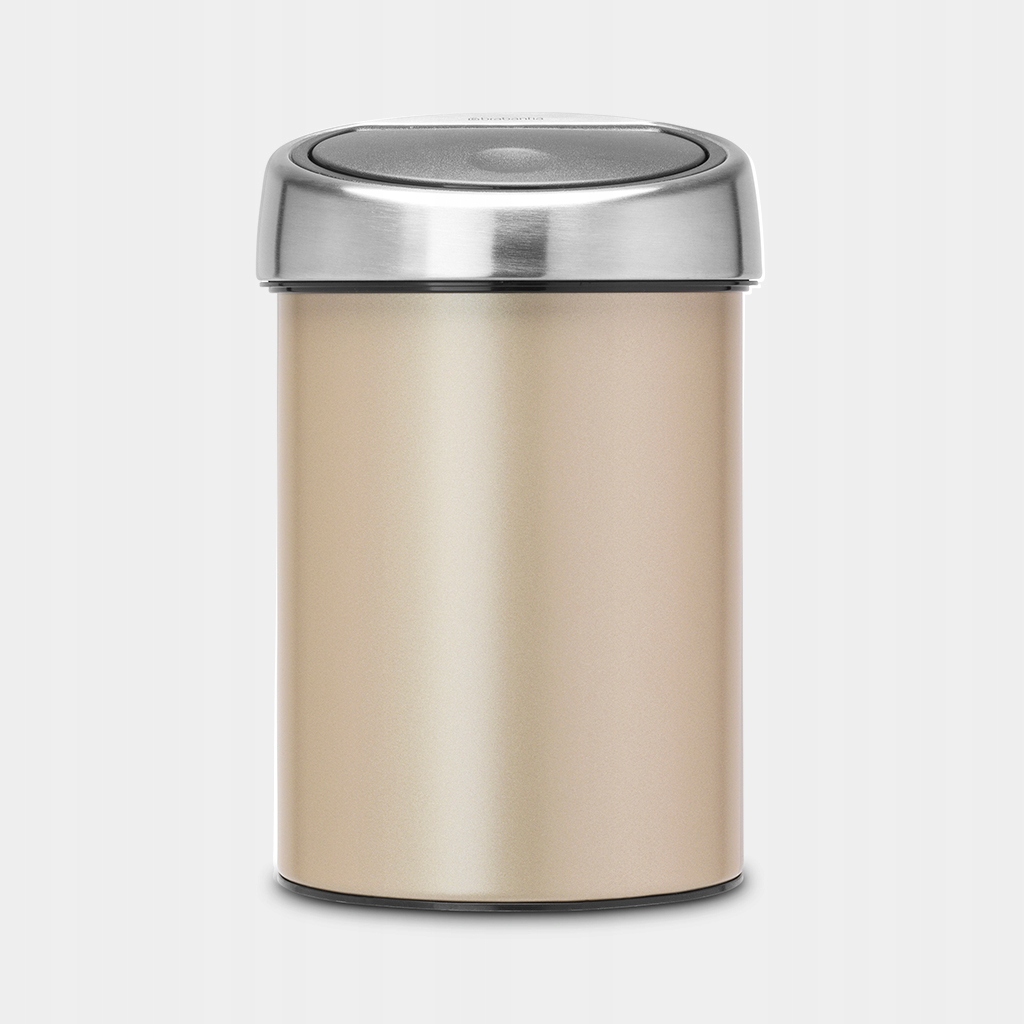 Brabantia Basket Touch Bin 3L Champagne