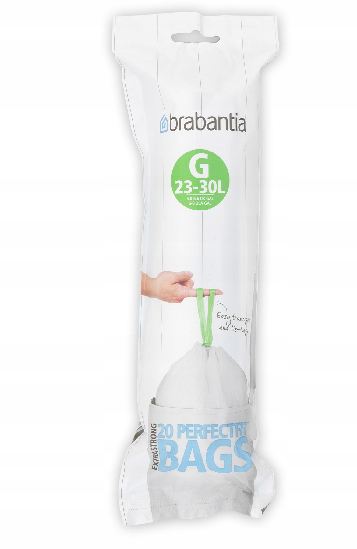 Brabantia tašky 30 l biele pre odpadky pre korenie