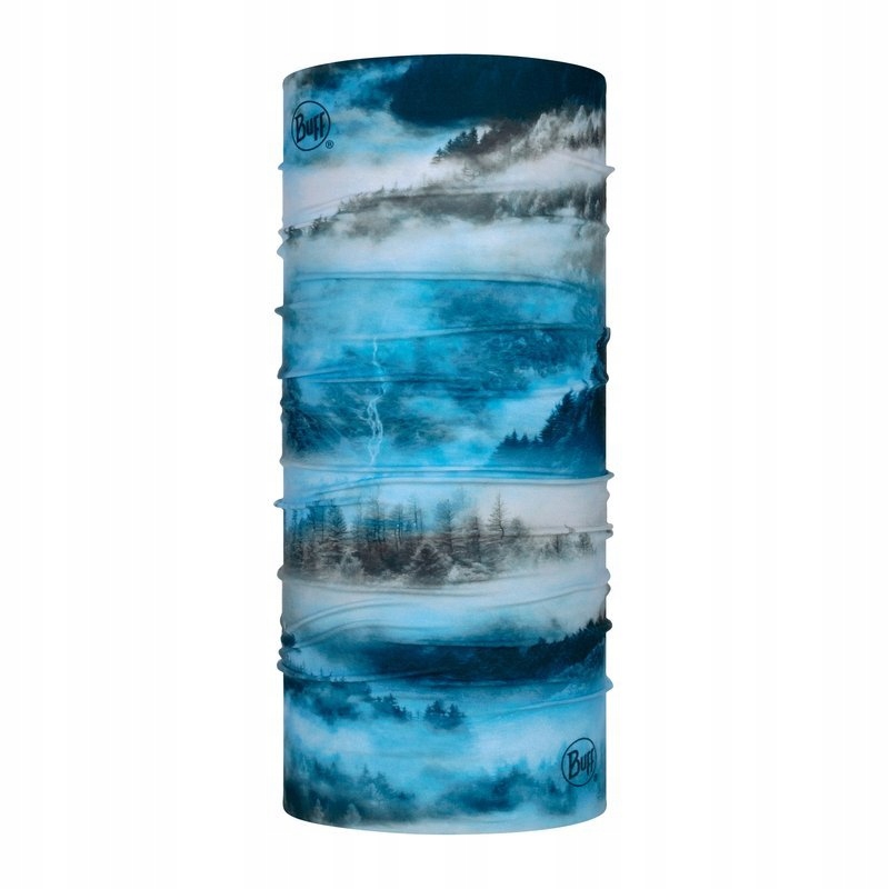 Šatka - Komínový buff originálny EcoStretch trubica šál blue syntetický