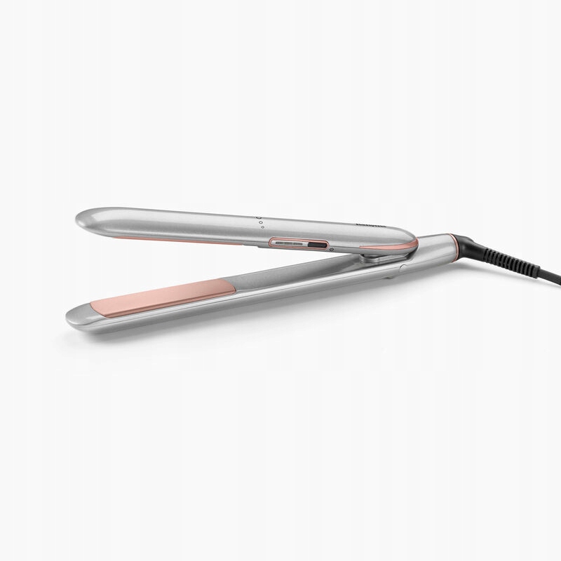 Žehlička na vlasy Babyliss ST260E 48W strieborná