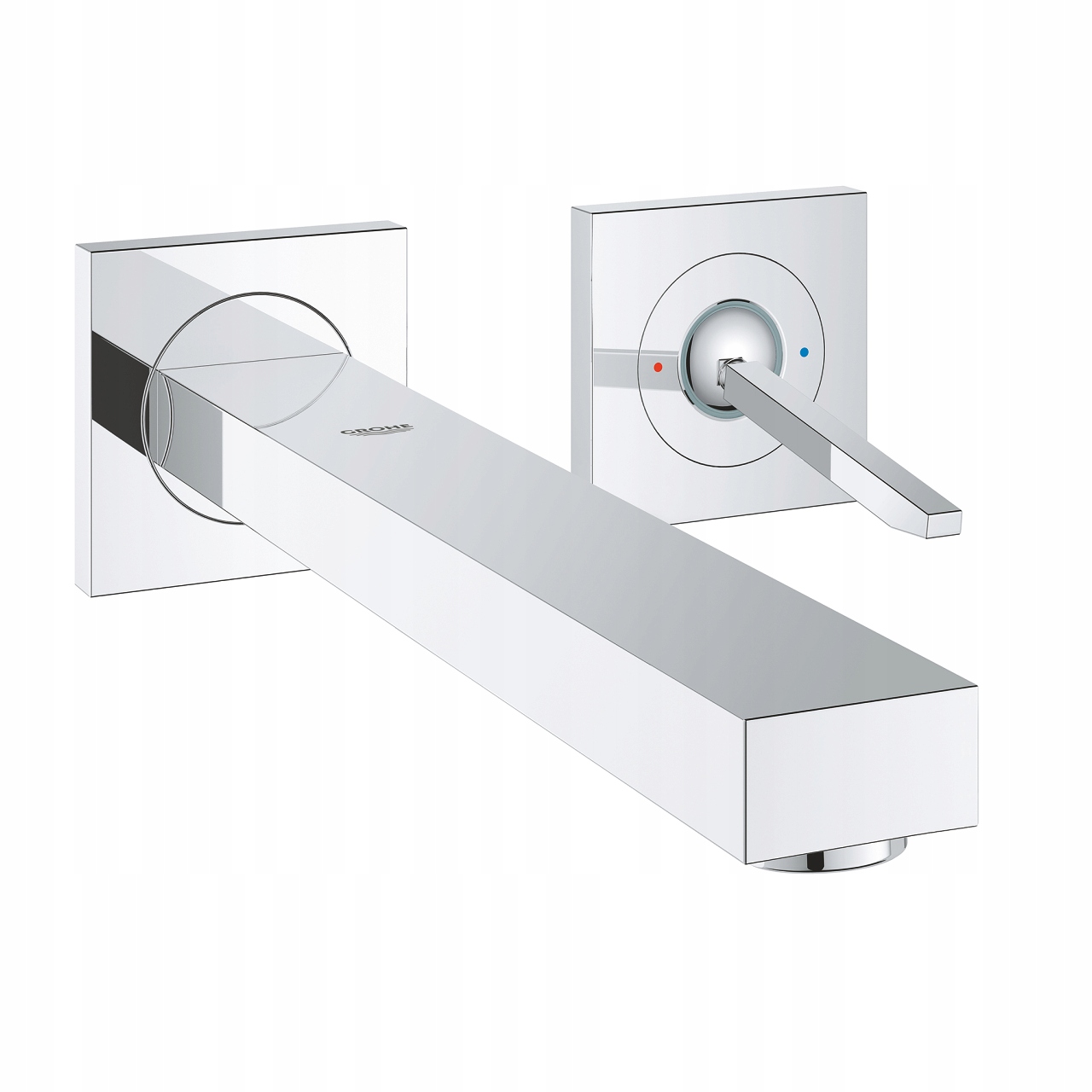 Basin Faucet Flush namontovaný Grohe EuroCube Chrome