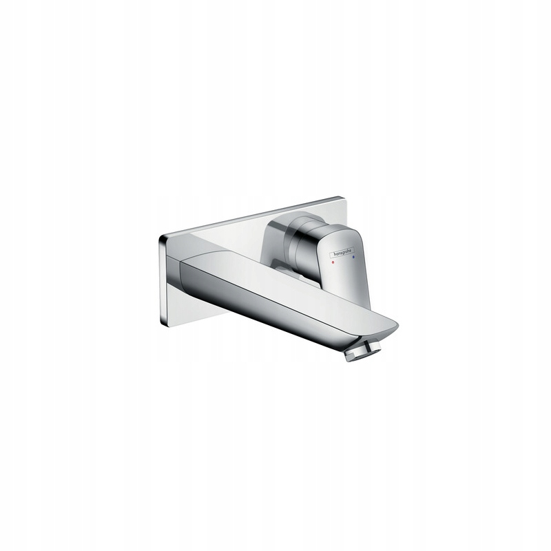 Hasin Faucet Flush namontovaný Hansgrohe Logis Chrome