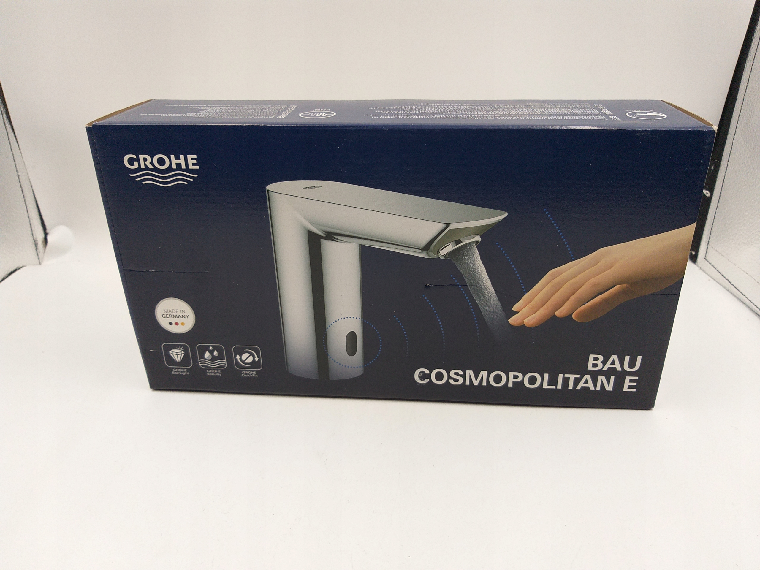 Stojanová umývadlová batéria Grohe Bau Cosmopolitan E