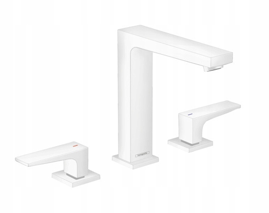 Basinový faucet stojaci hansgrohe metropol biely