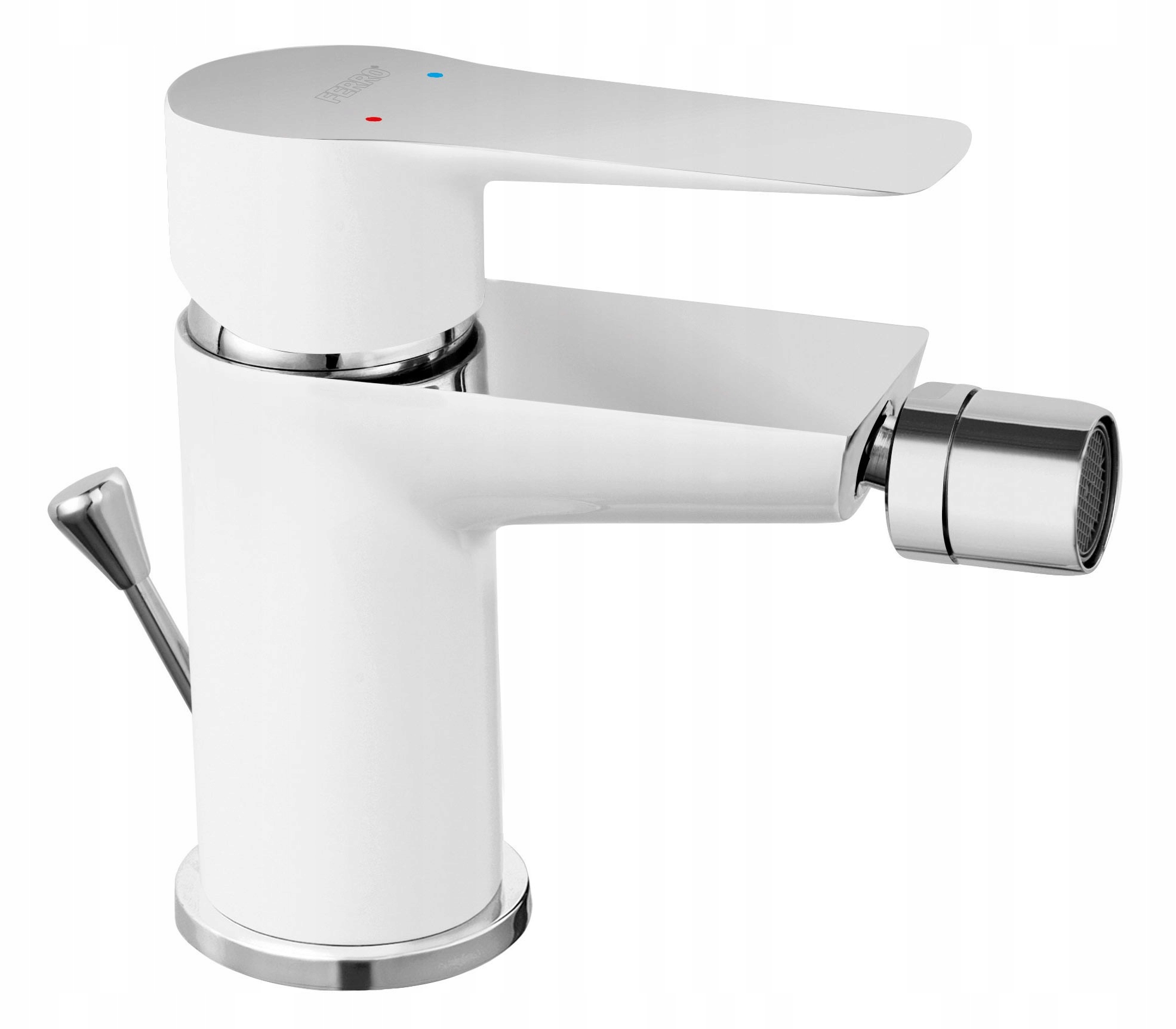 Zbožňujte batériu bidet, biely chróm BDR6
