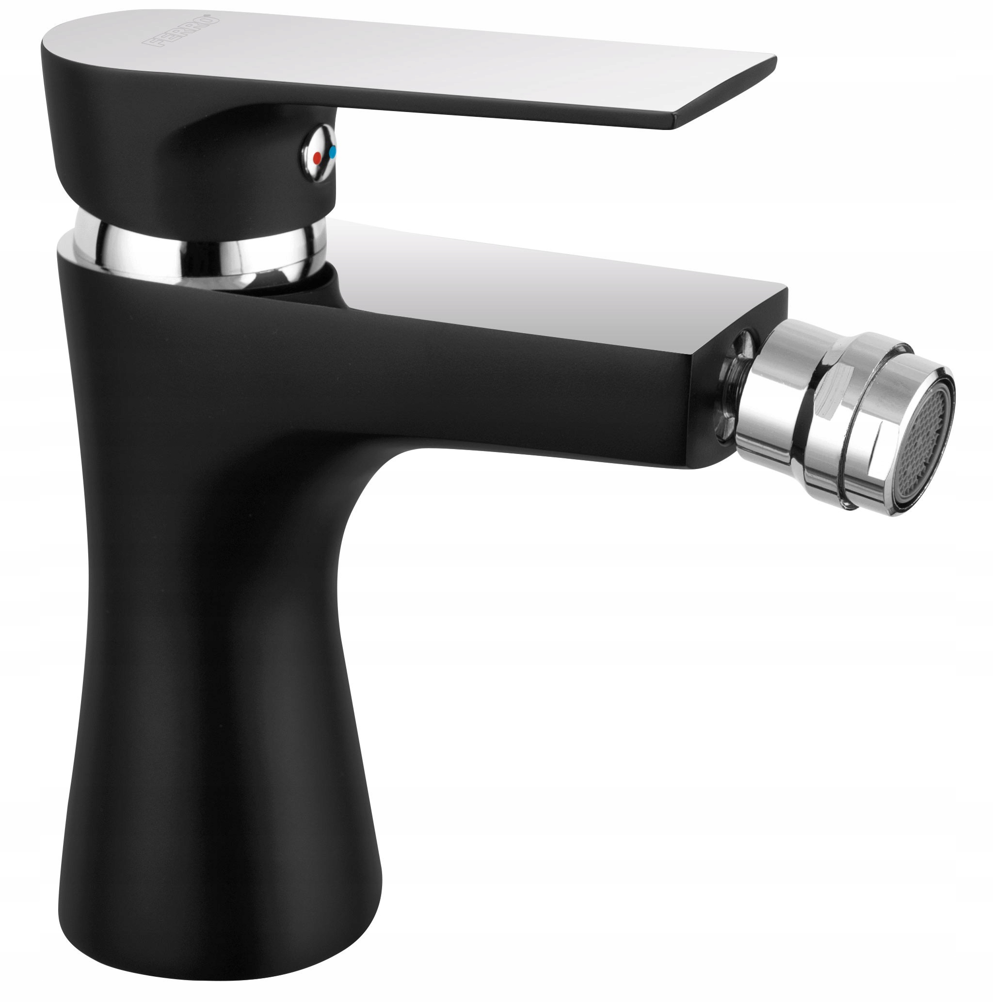 Algeo Square Batéria bidet Black-Chrom baq6blc