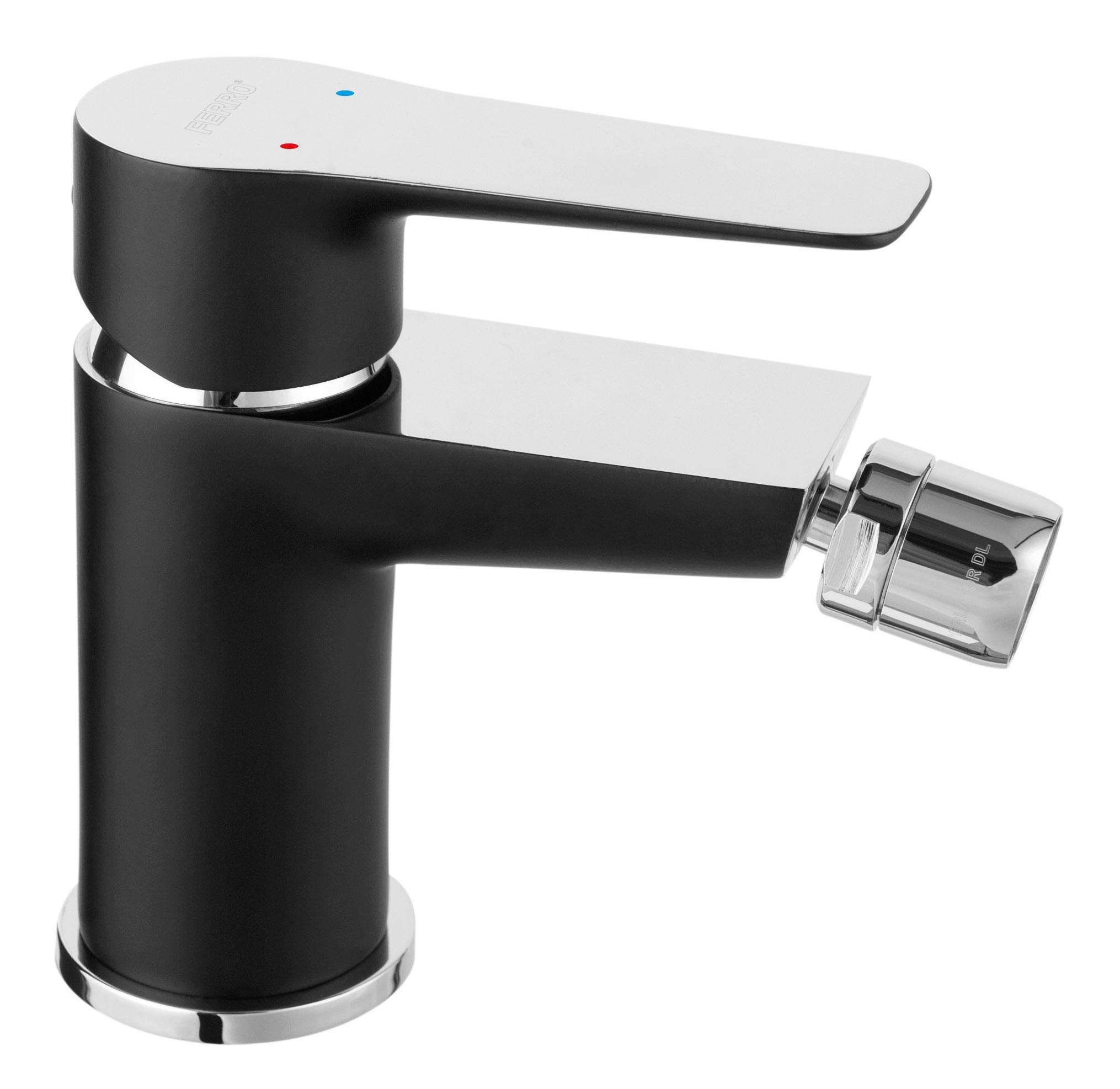 Adore bidet batéria, čierne-chromium bdr6blc