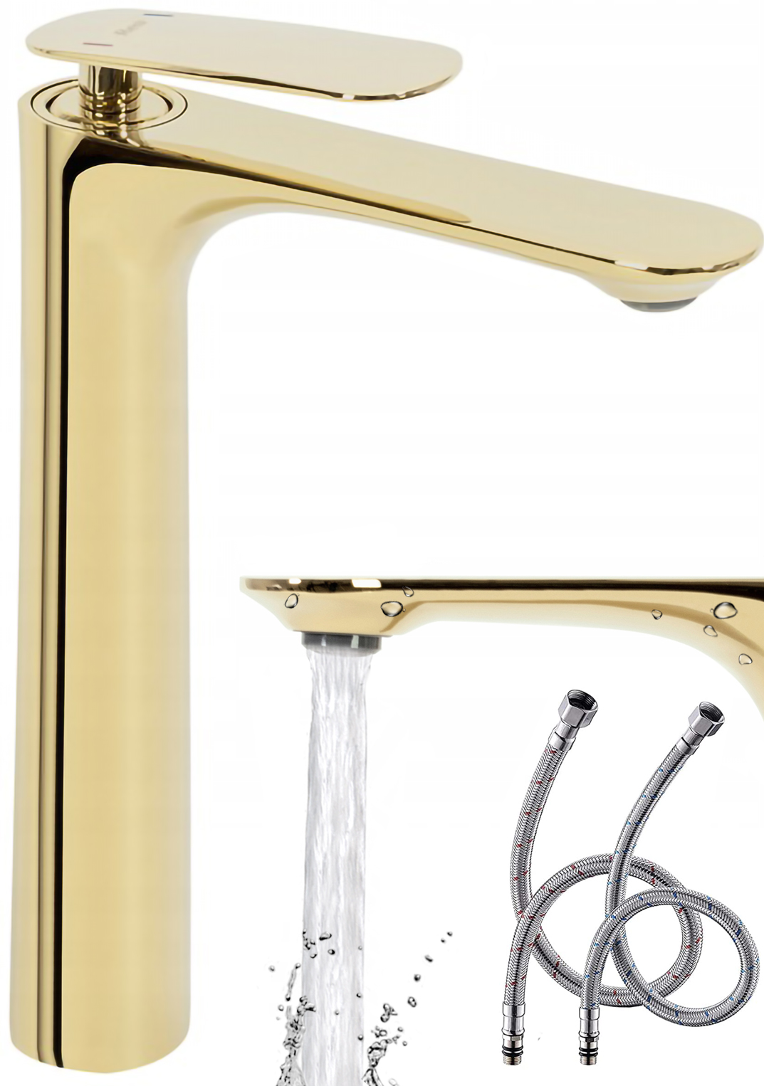 Berg Gold Gold Wysoka Rea Berg Sink batéria