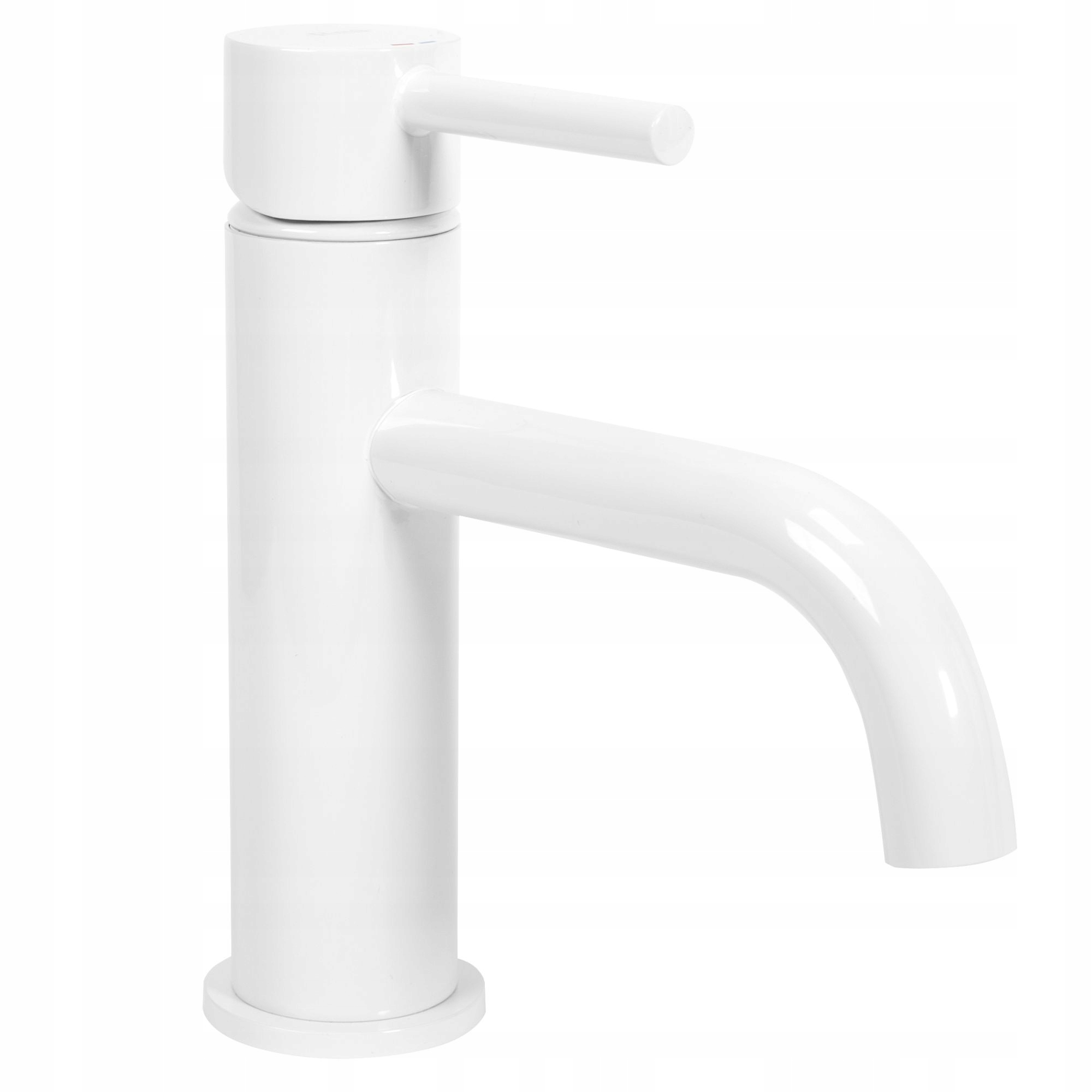 Biely umývadlo faucet Lungo Low Gloss Rea