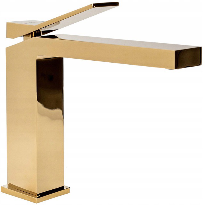 Batéria Washbasin Duet Gold Gold Low Gloss