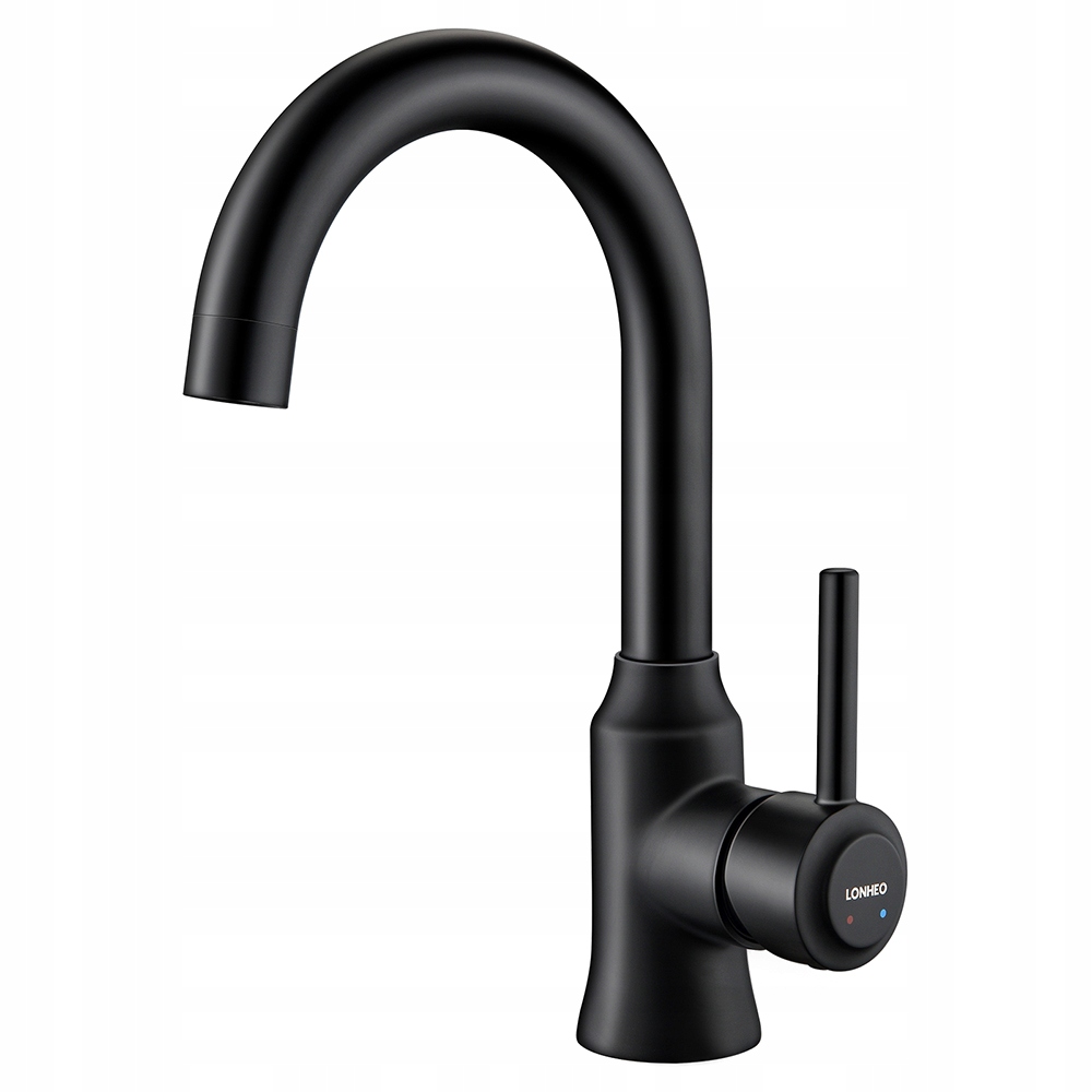 Kuchynská batéria - Čierna čierna kúpeľňa faucet